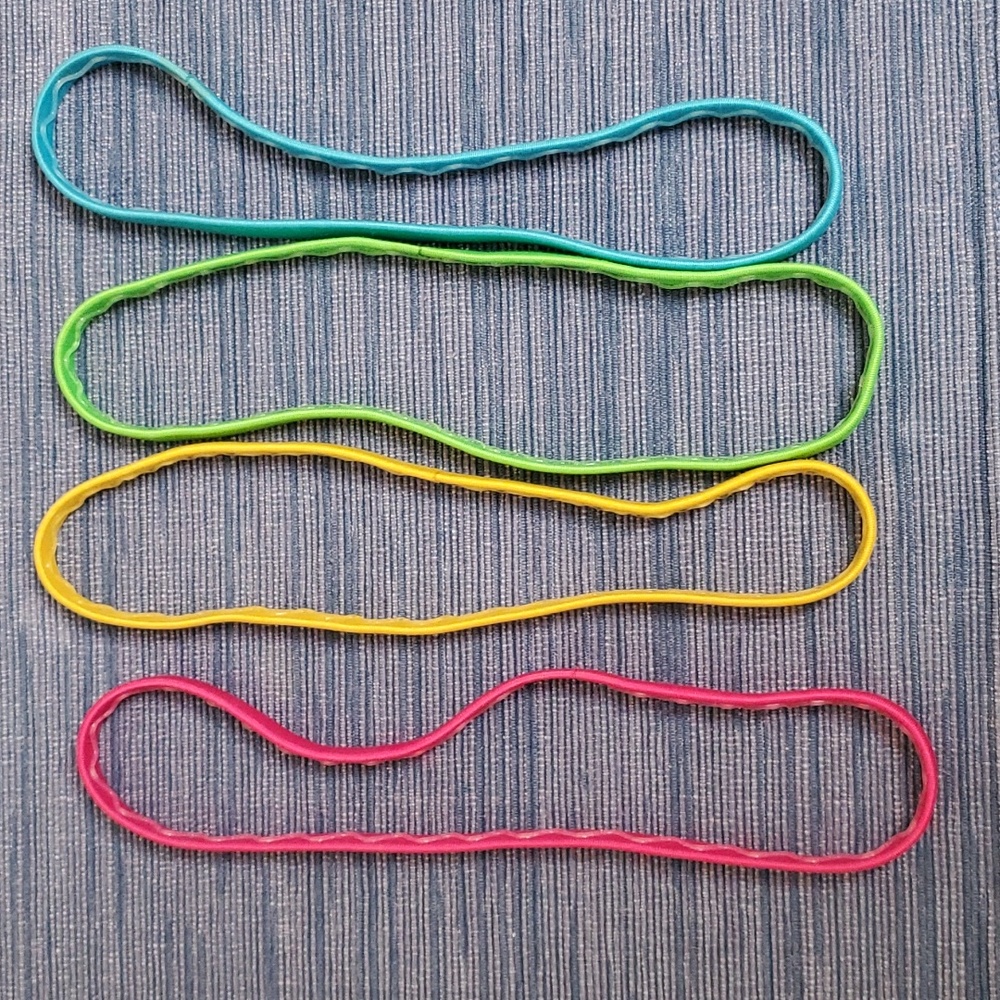 Elastic Headbands - Set of 4